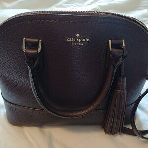 Kate Spade McCall Street Carli Leather Crossbody Satchel Purse